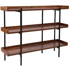 Merrick Lane Industrial Style Rustic ...