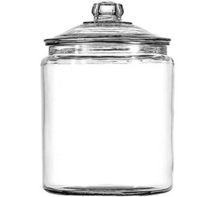 Anchor Hocking Heritage Hill Glass Jar with Lid