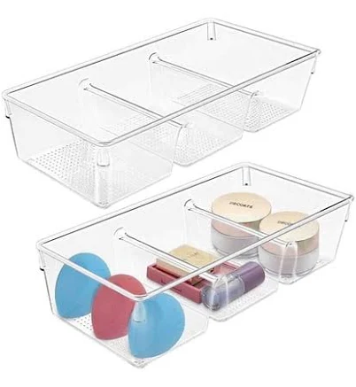 2 Pack Bathroom Storage Bins