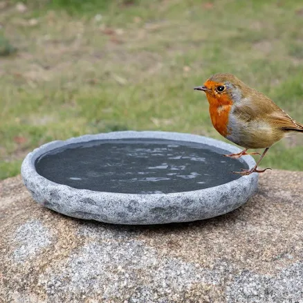 Natural stone birdbaths, birdbaths for outdoor gardens, granite bird bath, large