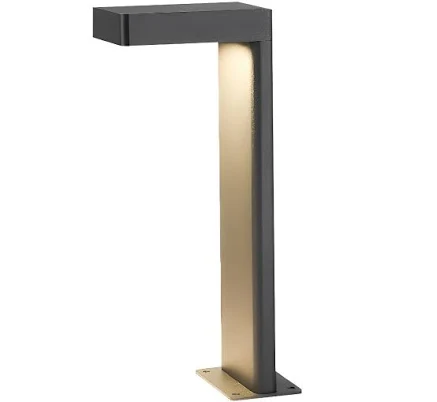 Minimalist Waterproof Aluminum LED Modern Outdoor Solar Light Pathway Walkway Li