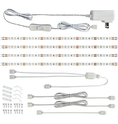 Commercial Electric 12 in. LED Linkable White Flexible Tape Under Cabinet Light