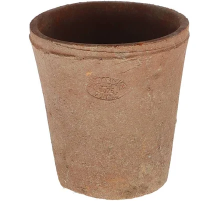 Aged Terracotta Round Flower Pot Large Aged Terracotta Pot