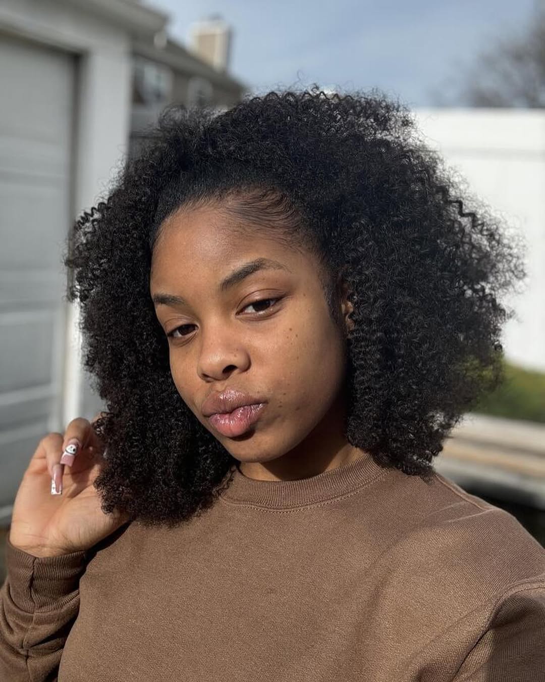 Defined 3C Curls With Sleek Edges