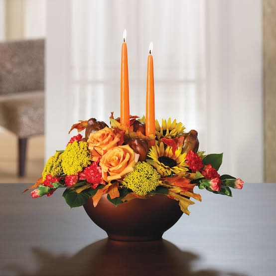 Harvest Centerpiece – The Village Greenery Florist